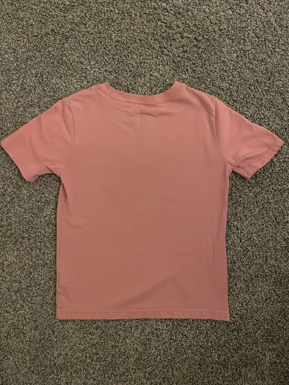 Wonder Nation Pink Short-Sleeve Tee with Multicolor Smiley Graphic